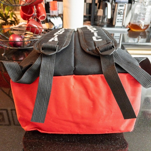 California Republic Back Pack Bear Water Resistant Black Bag Travel NWOT 15 x 12 - Picture 4 of 4